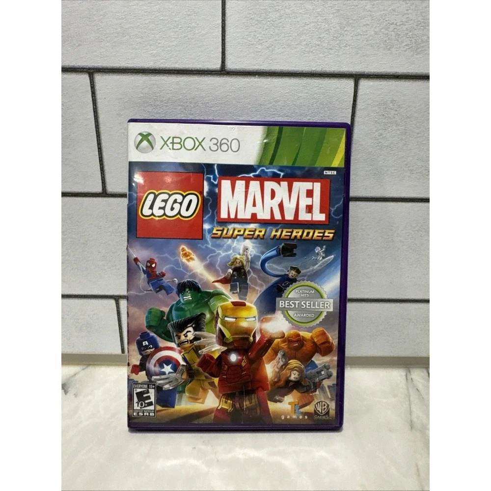 LEGO Marvel Super Heroes (Xbox 360, 2013) Complete Tested Working - Free Ship